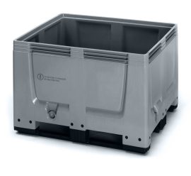 ABUNBBG 1210K Bigbox zárt műanyag konténer 120x100x79 cm (UN kóddal)